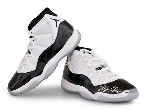 Michael Jordan Autographed Nike Air Jordan 11 Retro Concord